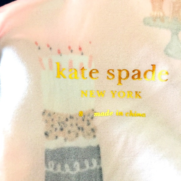 Kate Spade Festive Cake Print Night Gown - Picture 7 of 7